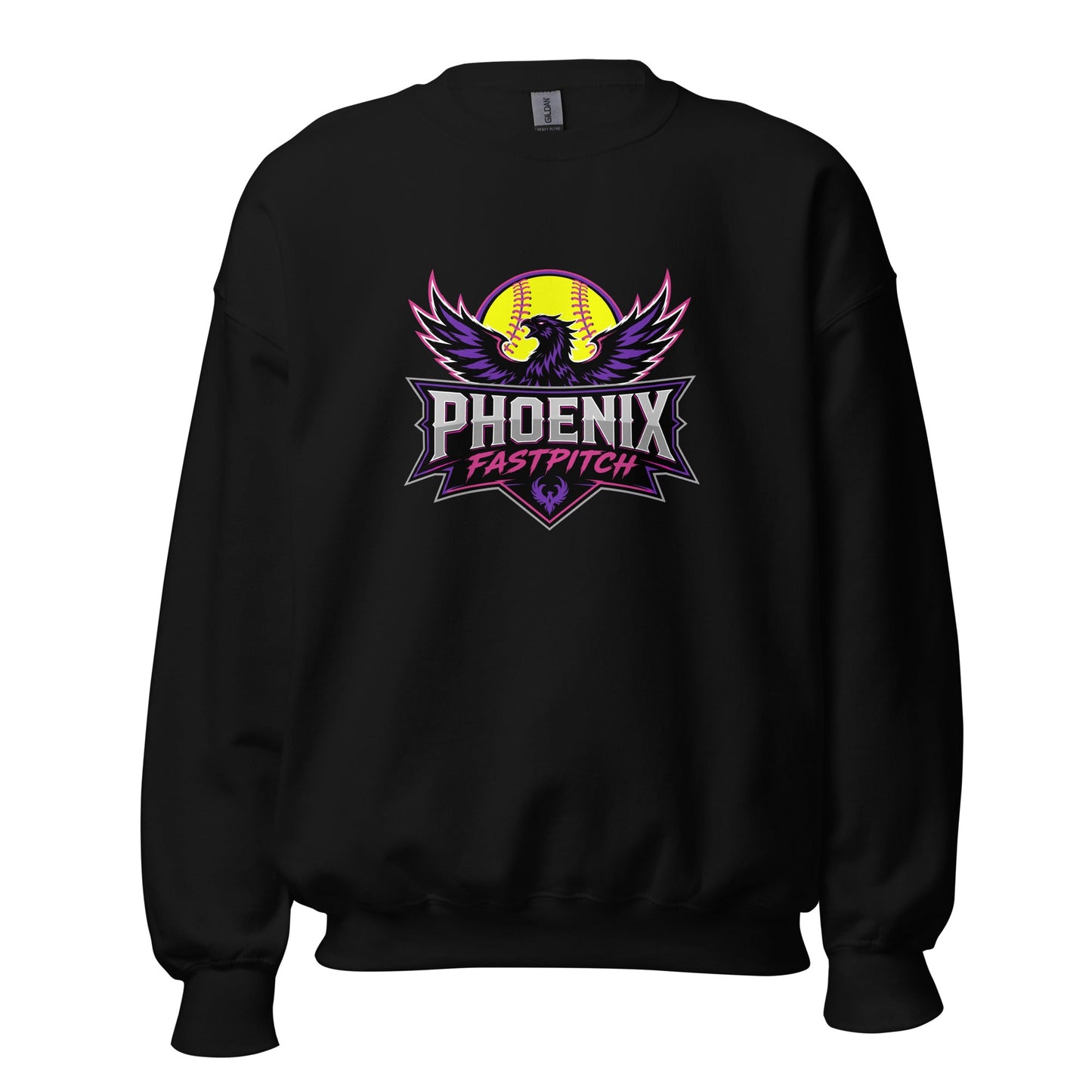 Classic | Sweatshirt | Phoenix Fastpitch | Emblem Logo