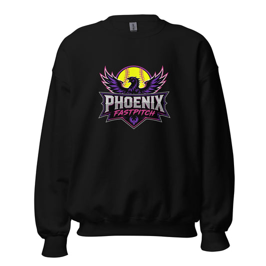 Classic | Sweatshirt | Phoenix Fastpitch | Emblem Logo