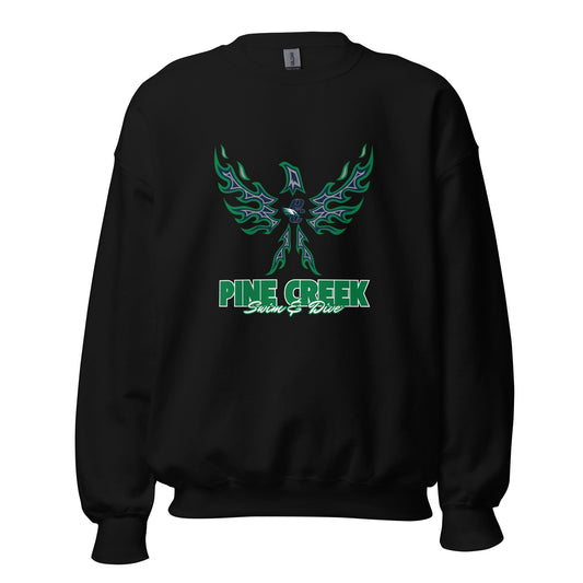 Classic | Sweatshirt | PINE CREEK SWIM & DIVE | '24 Logo