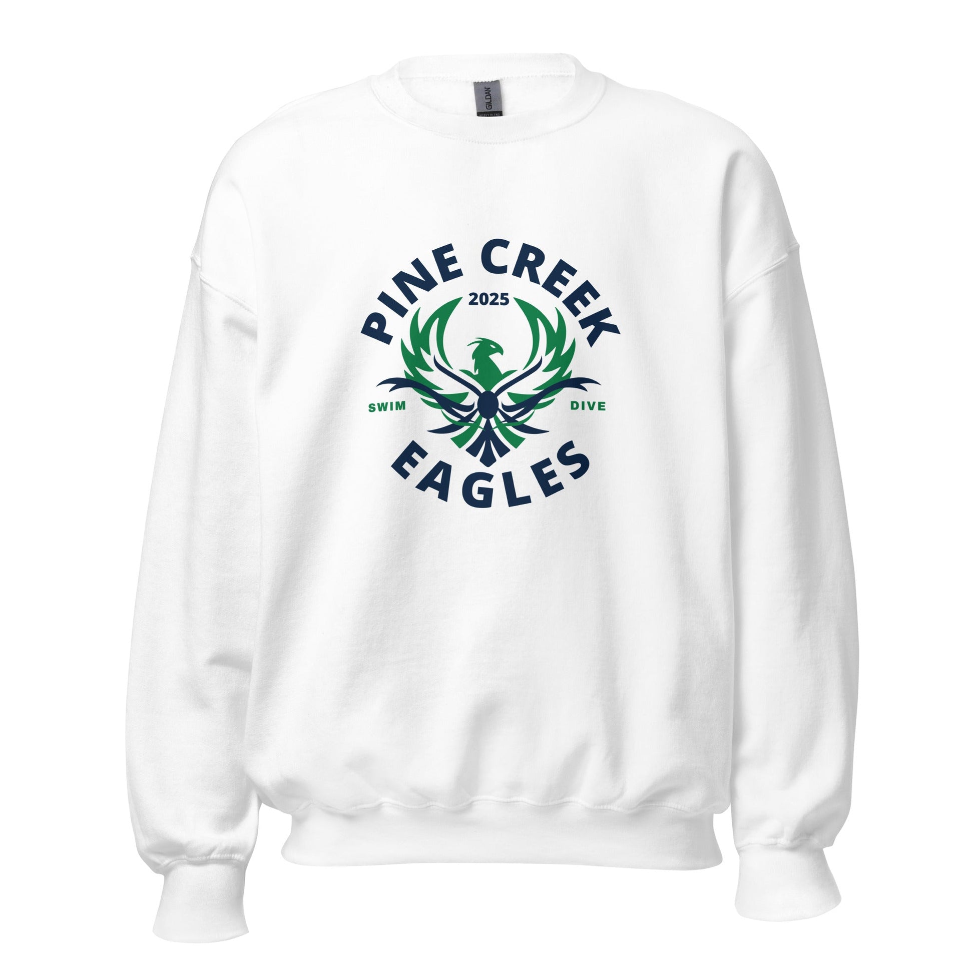 Classic | Sweatshirt | PINE CREEK SWIM & DIVE | Swim & Dive Logo