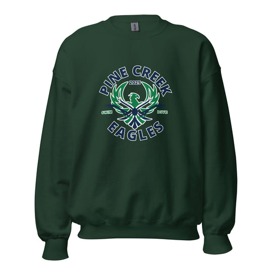 Classic | Sweatshirt | PINE CREEK SWIM & DIVE | Swim & Dive Logo