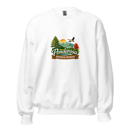 Classic | Sweatshirt | Ponderosa Reunion | Painted Mountain Crest Logo