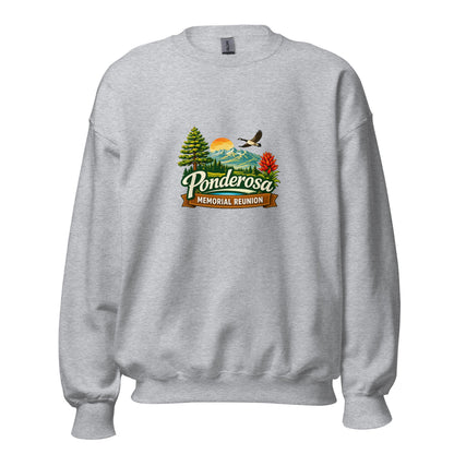 Classic | Sweatshirt | Ponderosa Reunion | Painted Mountain Crest Logo