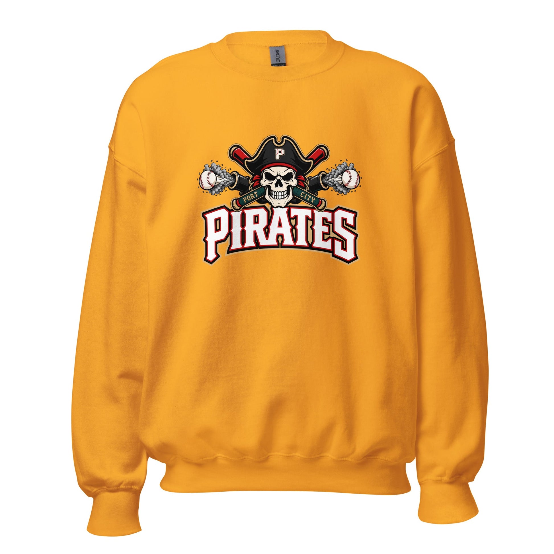 Classic | Sweatshirt | Port City Pirates | Cannonball Portside Logo