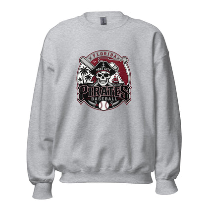 Classic | Sweatshirt | Port City Pirates | Emblem Logo
