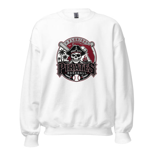Classic | Sweatshirt | Port City Pirates | Emblem Logo