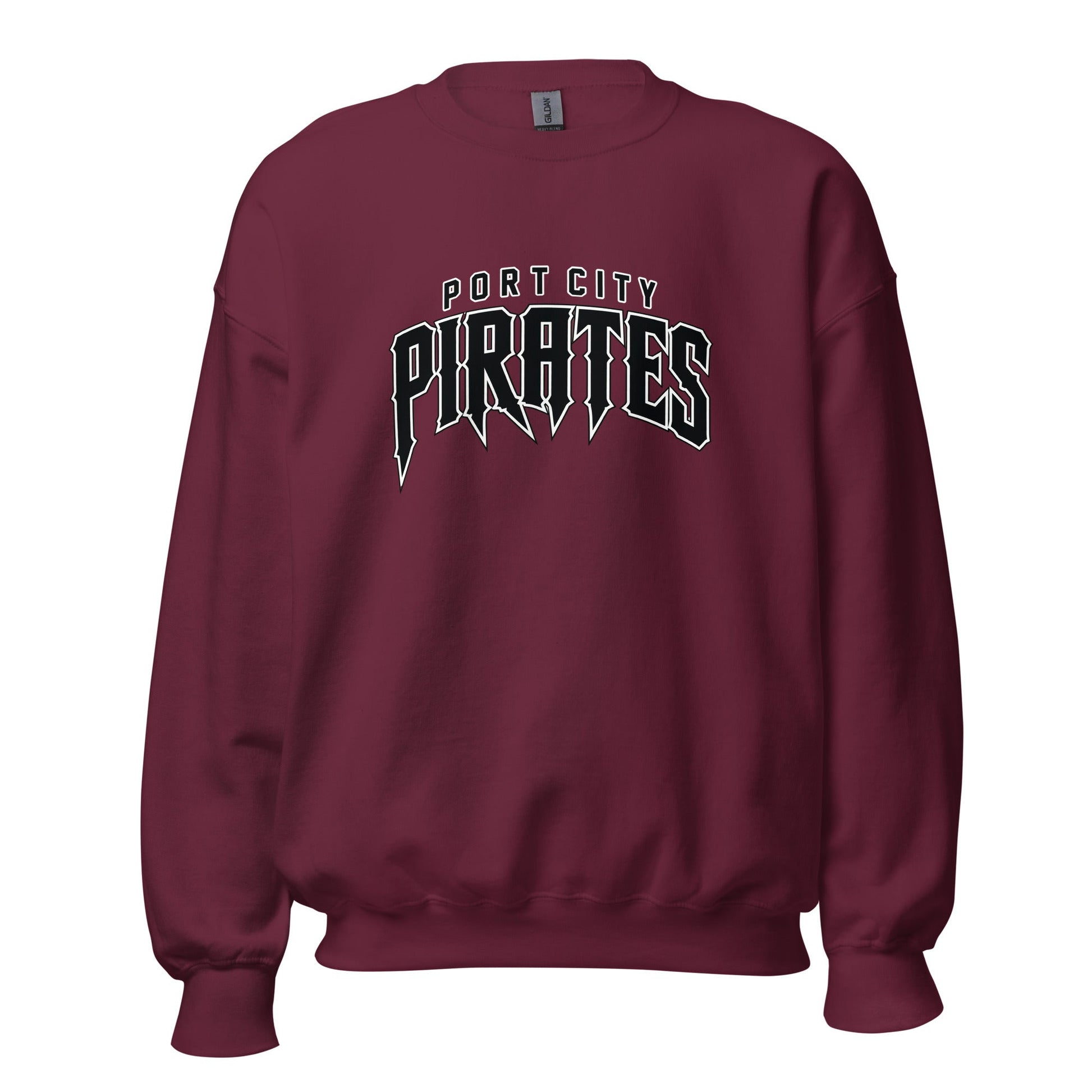 Classic | Sweatshirt | Port City Pirates | Script Logo