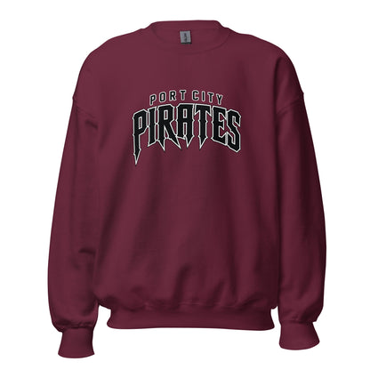 Classic | Sweatshirt | Port City Pirates | Script Logo