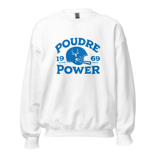 Classic | Sweatshirt | Poudre Football | Crest Logo