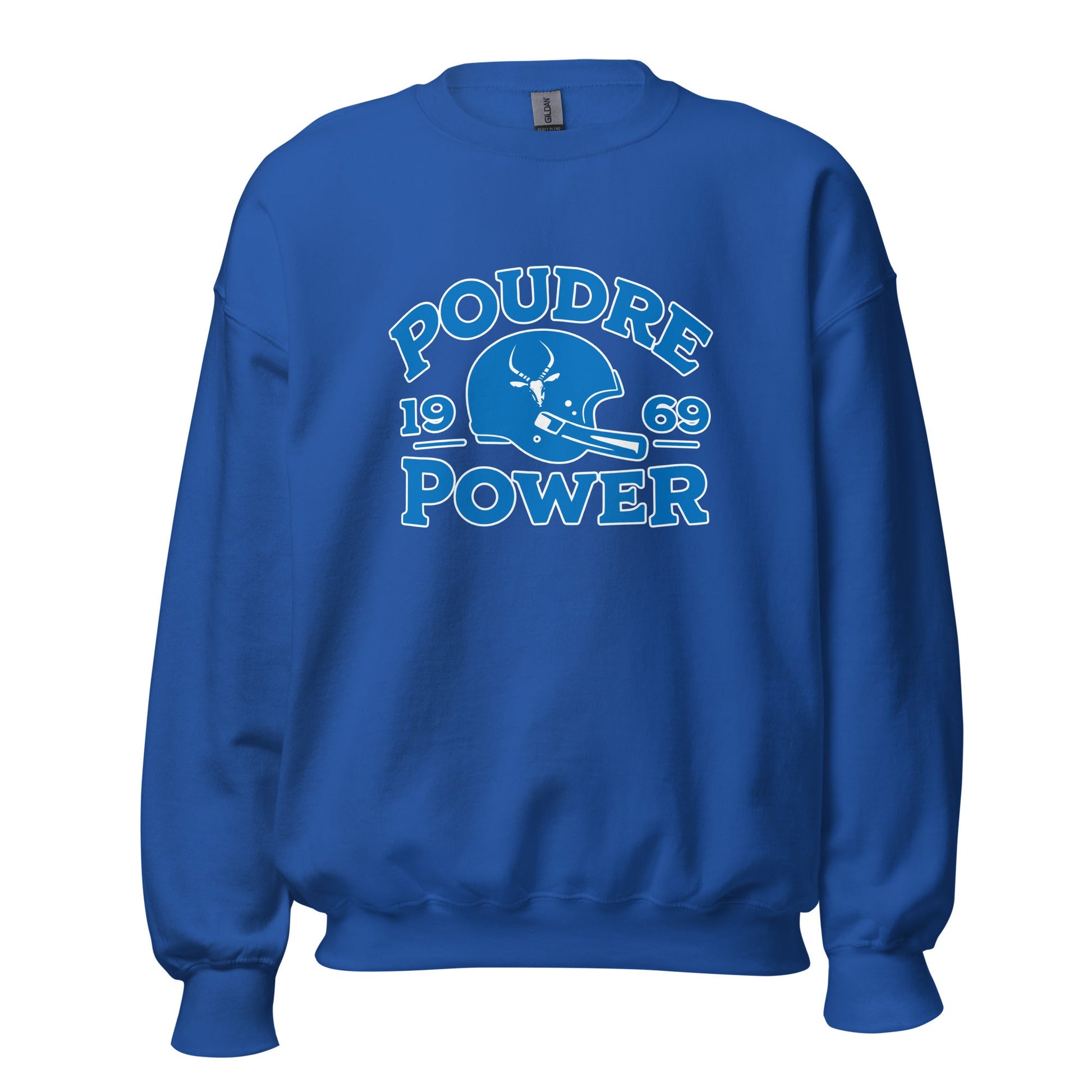 Classic | Sweatshirt | Poudre Football | Crest Logo