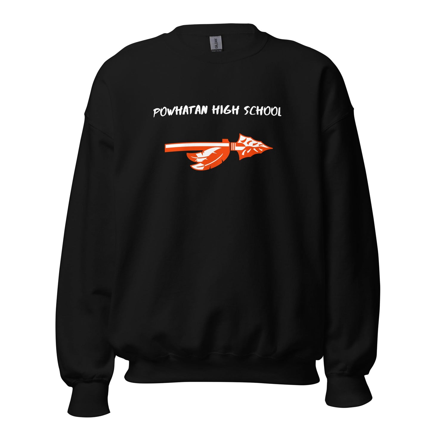 Classic | Sweatshirt | Powhatan lacrosse | Arrowhead Logo