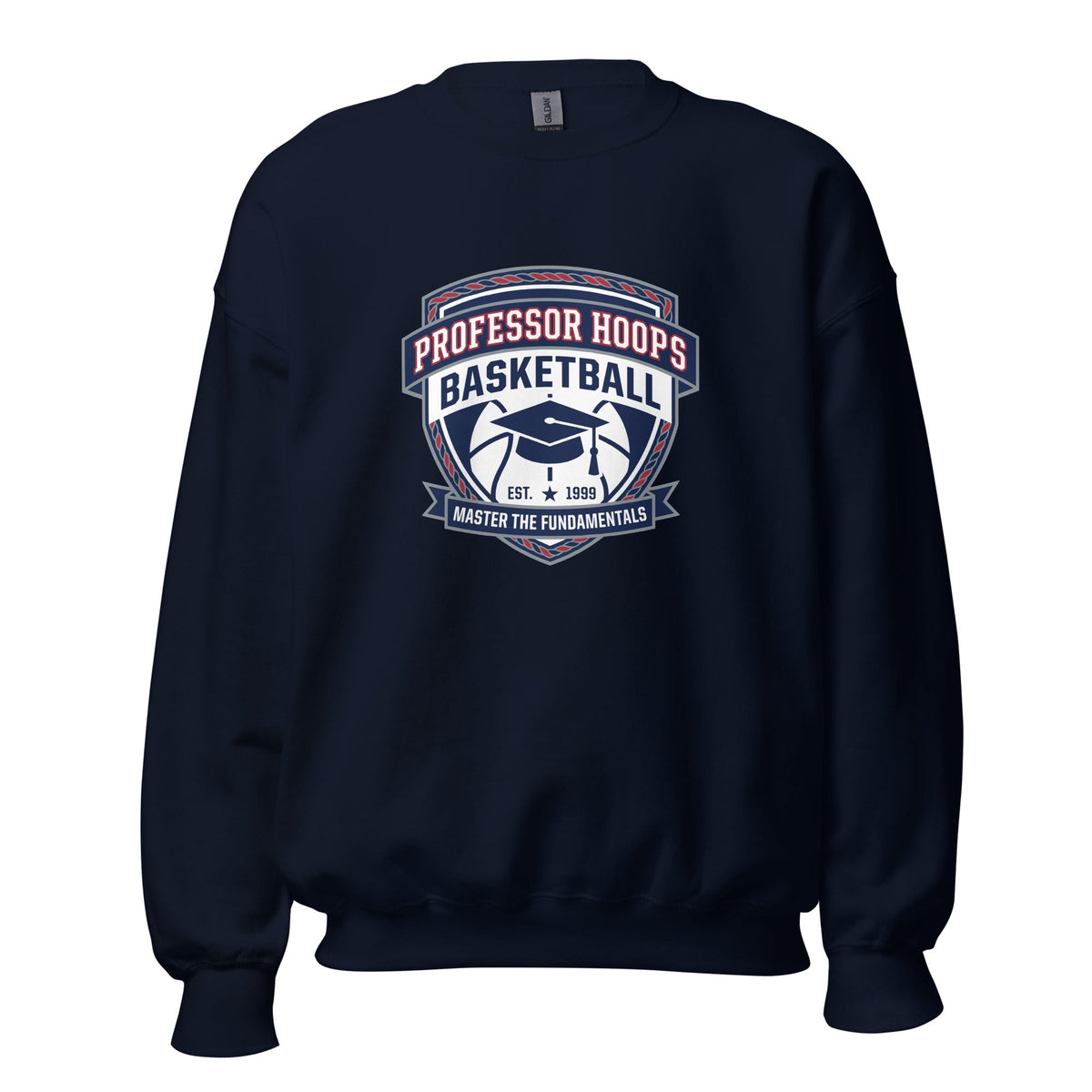 Classic | Sweatshirt | Professor Hoops Basketball | Crest Logo