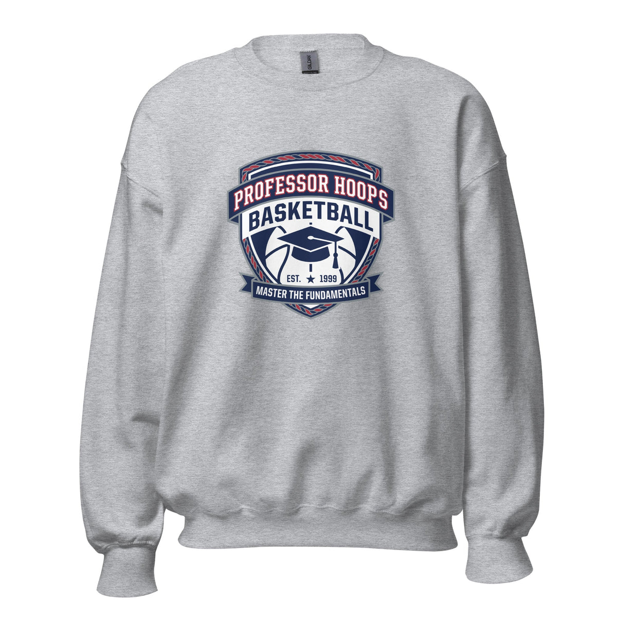 Classic | Sweatshirt | Professor Hoops Basketball | Crest Logo