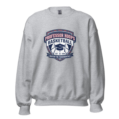 Classic | Sweatshirt | Professor Hoops Basketball | Crest Logo