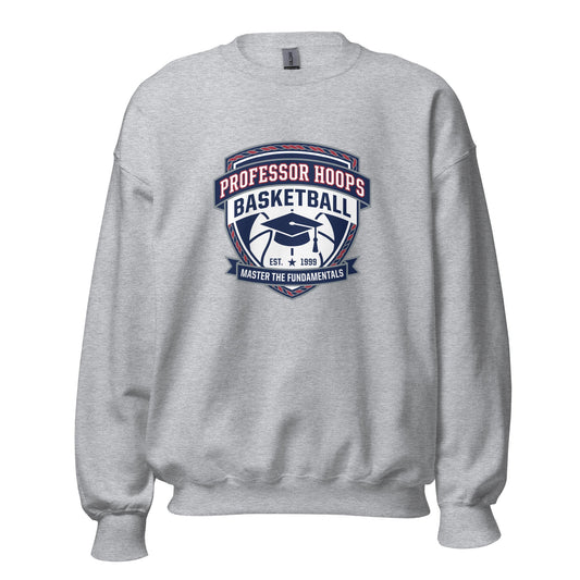 Classic | Sweatshirt | Professor Hoops Basketball | Crest Logo