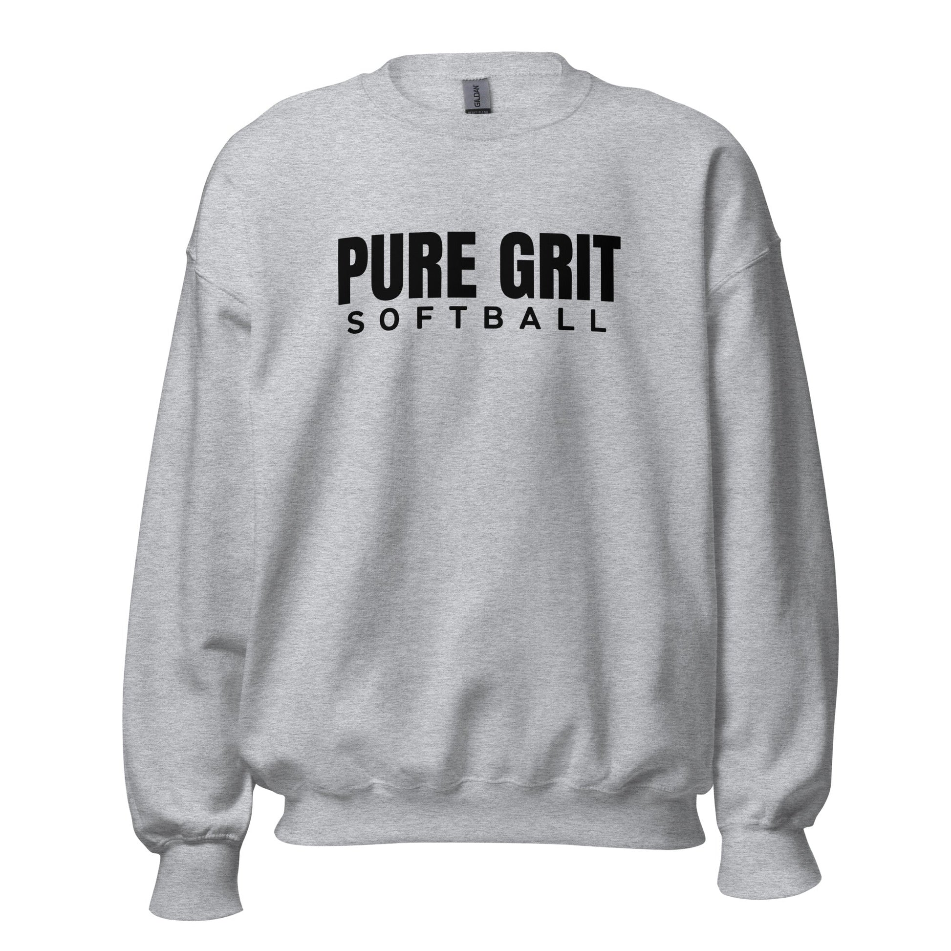 Classic | Sweatshirt | Pure Grit Softball | Main Logo