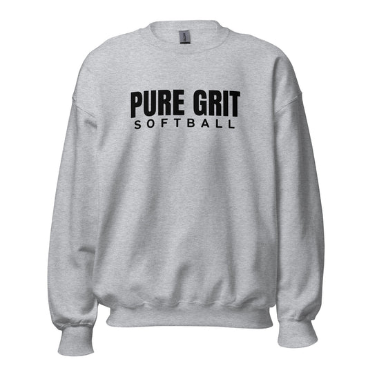 Classic | Sweatshirt | Pure Grit Softball | Main Logo