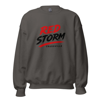 Classic | Sweatshirt | Red Storm | Modern Script Logo