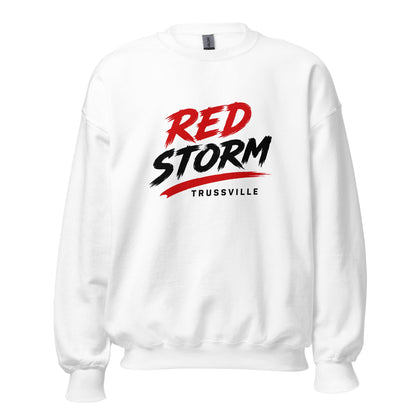 Classic | Sweatshirt | Red Storm | Modern Script Logo
