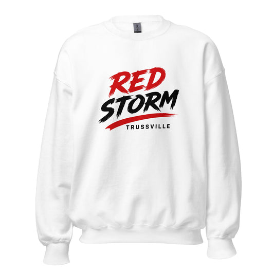 Classic | Sweatshirt | Red Storm | Modern Script Logo
