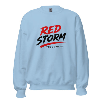 Classic | Sweatshirt | Red Storm | Modern Script Logo