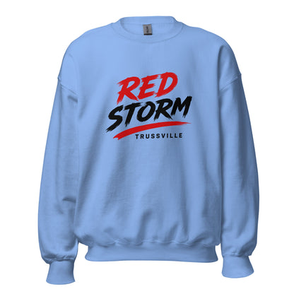 Classic | Sweatshirt | Red Storm | Modern Script Logo