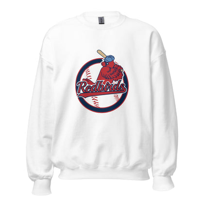 Classic | Sweatshirt | Redbirds | Vintage Badge Logo
