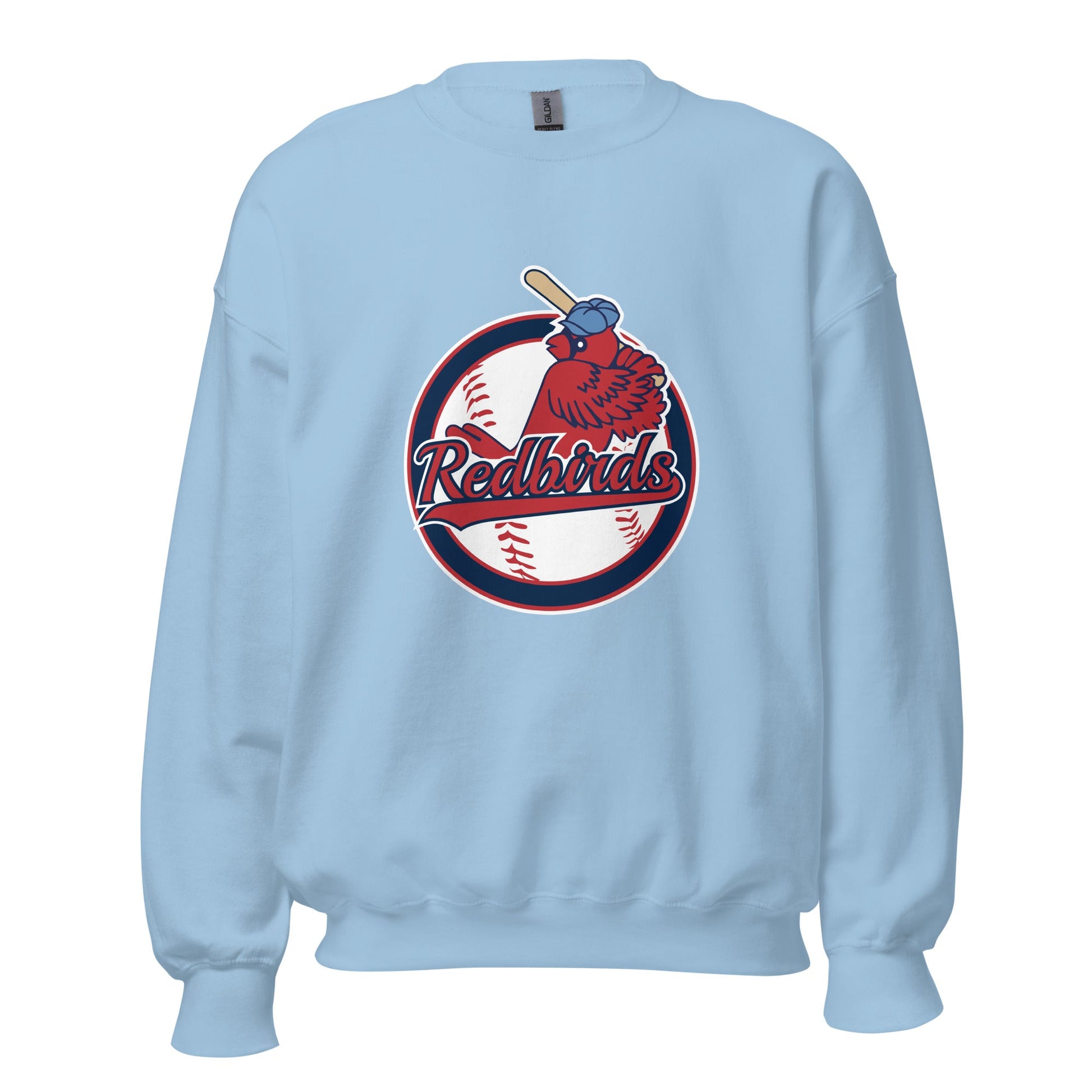 Classic | Sweatshirt | Redbirds | Vintage Badge Logo