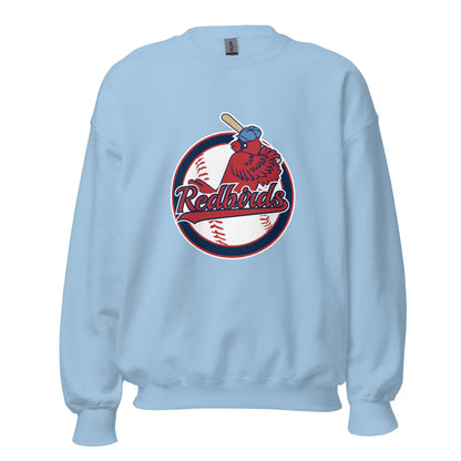 Classic | Sweatshirt | Redbirds | Vintage Badge Logo