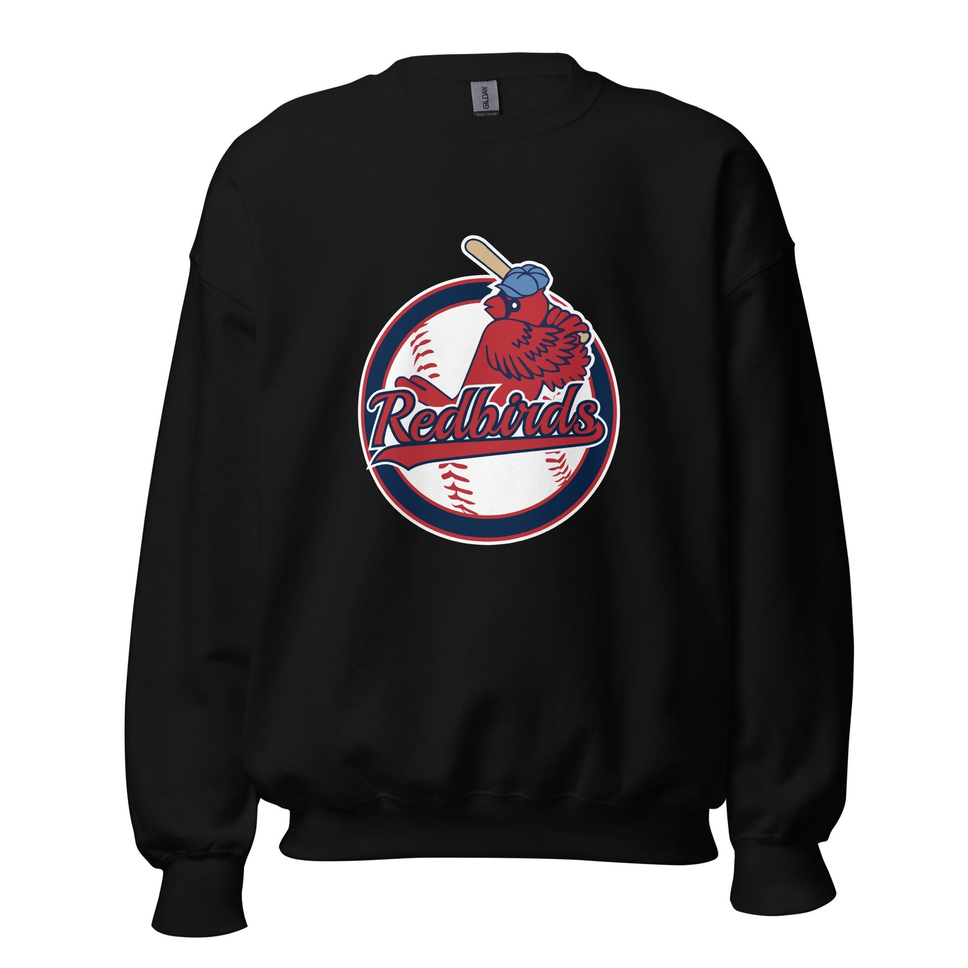 Classic | Sweatshirt | Redbirds | Vintage Badge Logo