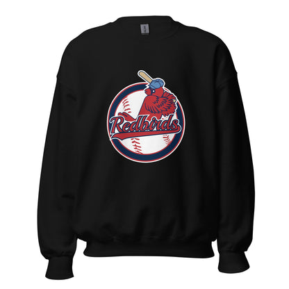 Classic | Sweatshirt | Redbirds | Vintage Badge Logo
