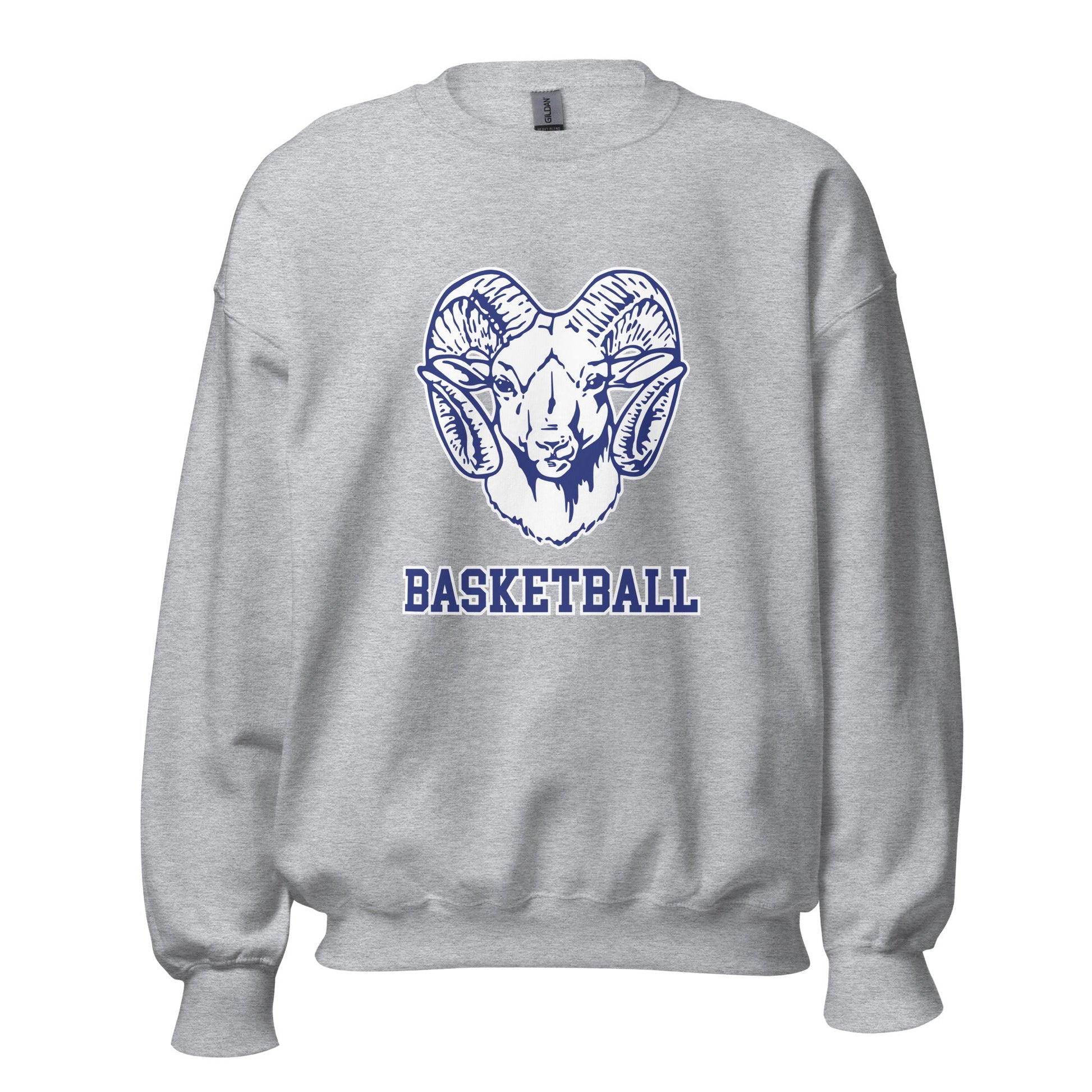 Classic | Sweatshirt | Rensselaer Rams | Basketball Logo