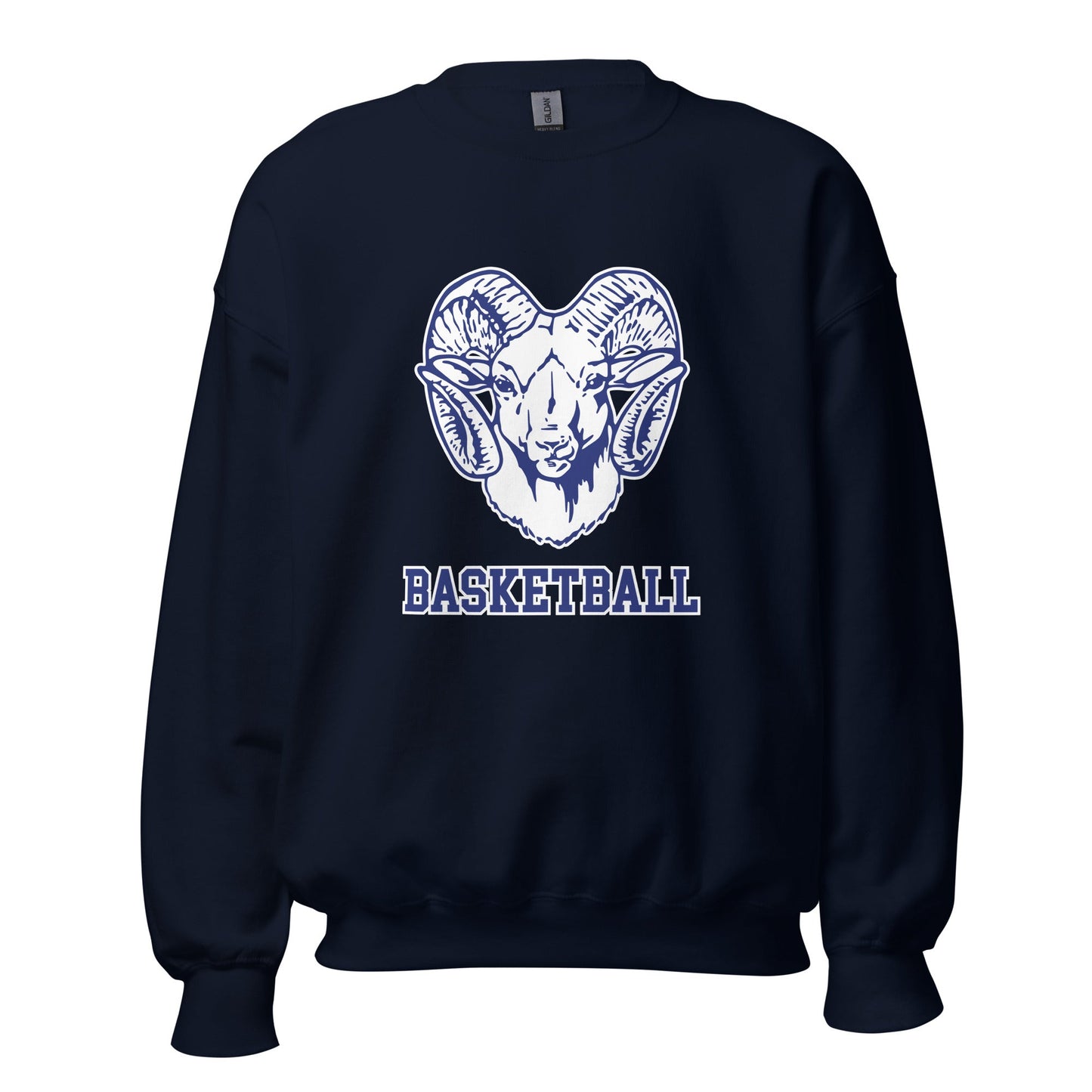Classic | Sweatshirt | Rensselaer Rams | Basketball Logo