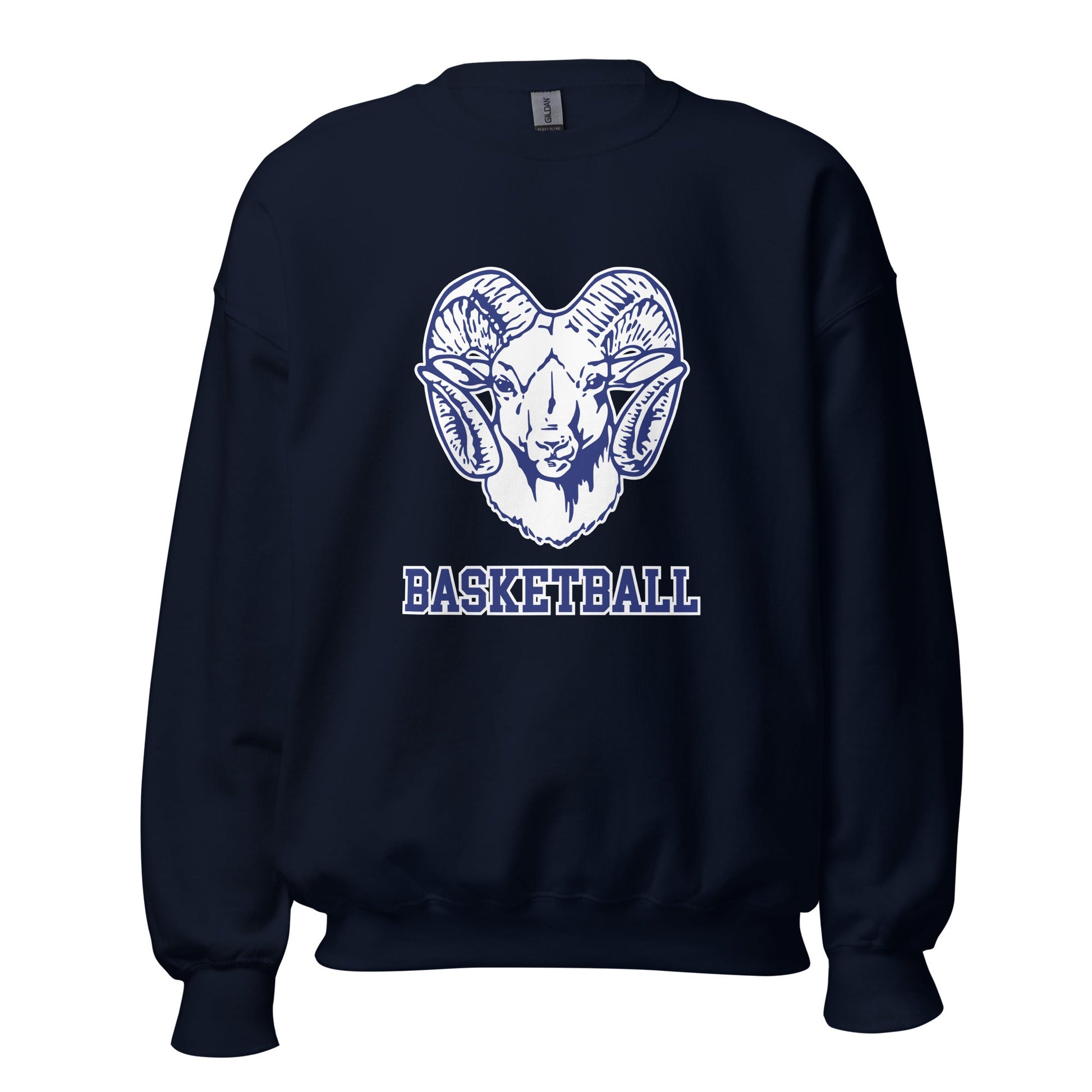 Classic | Sweatshirt | Rensselaer Rams | Basketball Logo