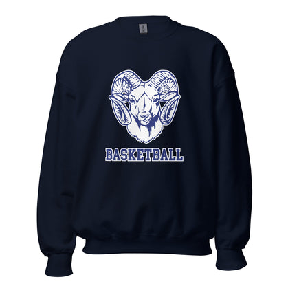Classic | Sweatshirt | Rensselaer Rams | Basketball Logo