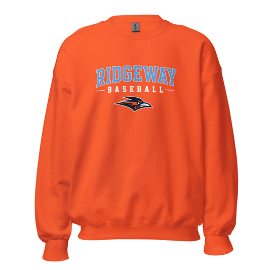 Classic | Sweatshirt | Ridgeway High School Baseball | Athletics Logo