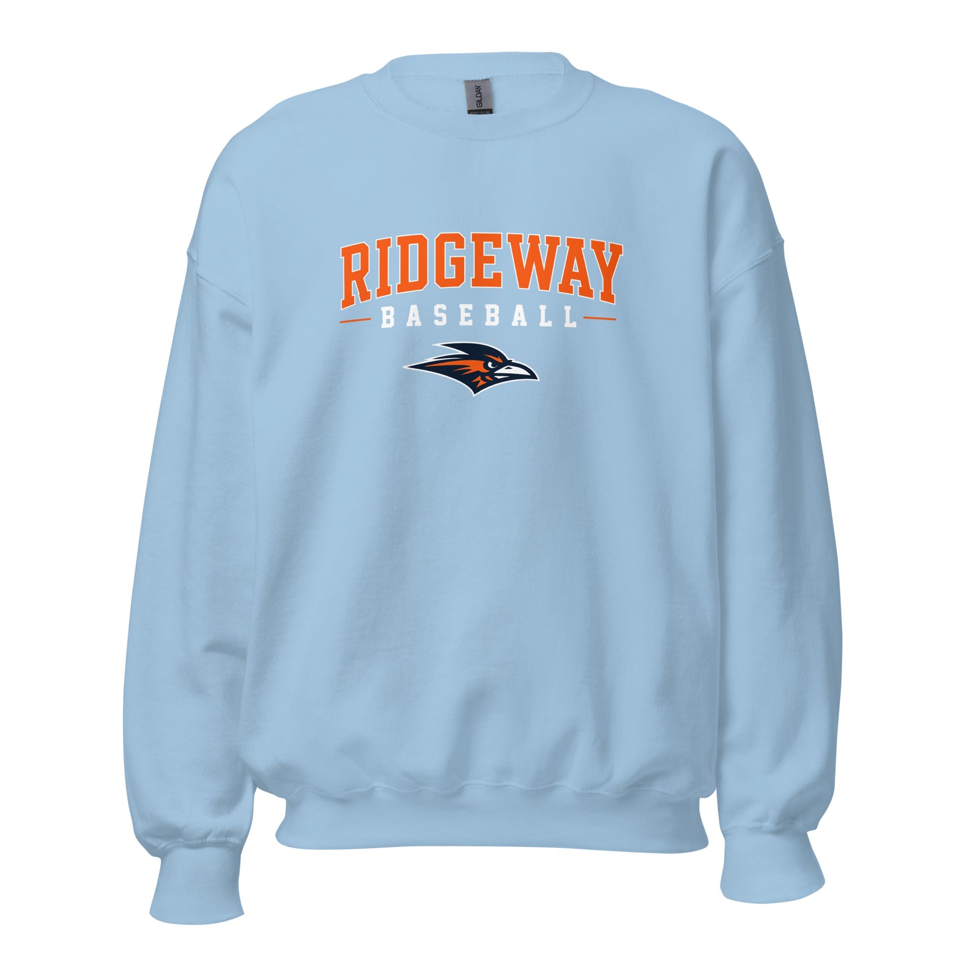 Classic | Sweatshirt | Ridgeway High School Baseball | Emblem Logo