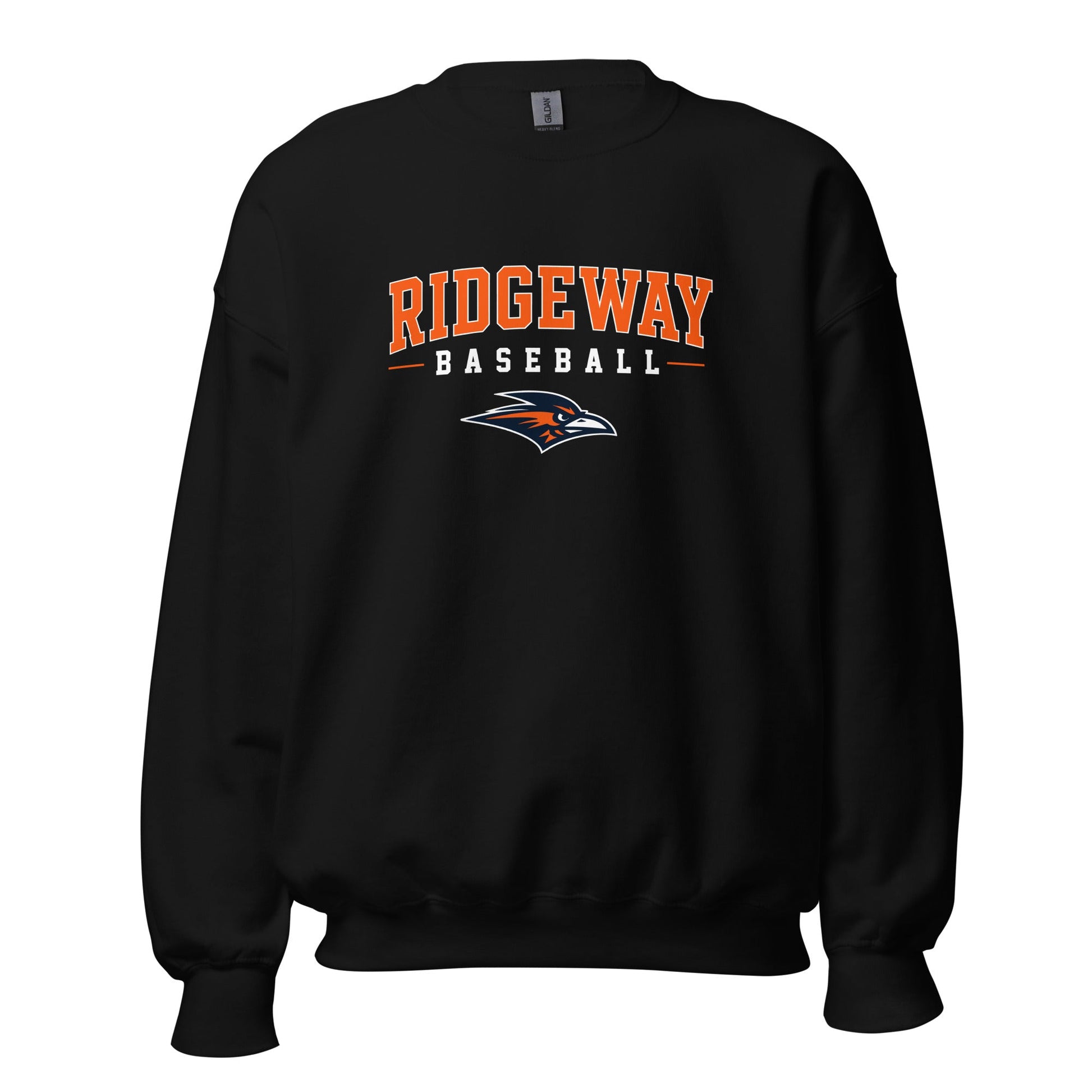 Classic | Sweatshirt | Ridgeway High School Baseball | Emblem Logo