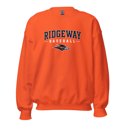 Classic | Sweatshirt | Ridgeway High School Baseball | Modern Script Logo