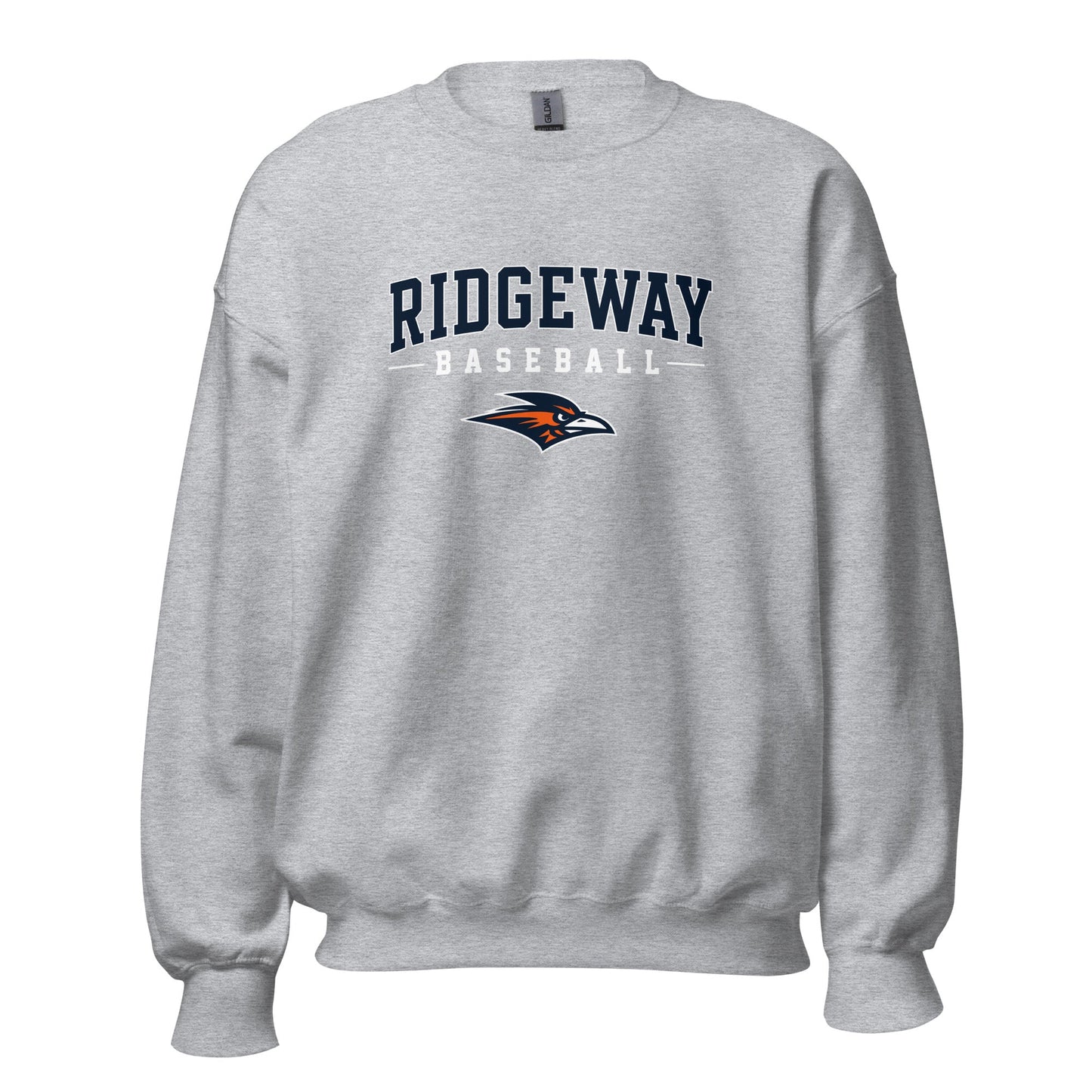 Classic | Sweatshirt | Ridgeway High School Baseball | Modern Script Logo