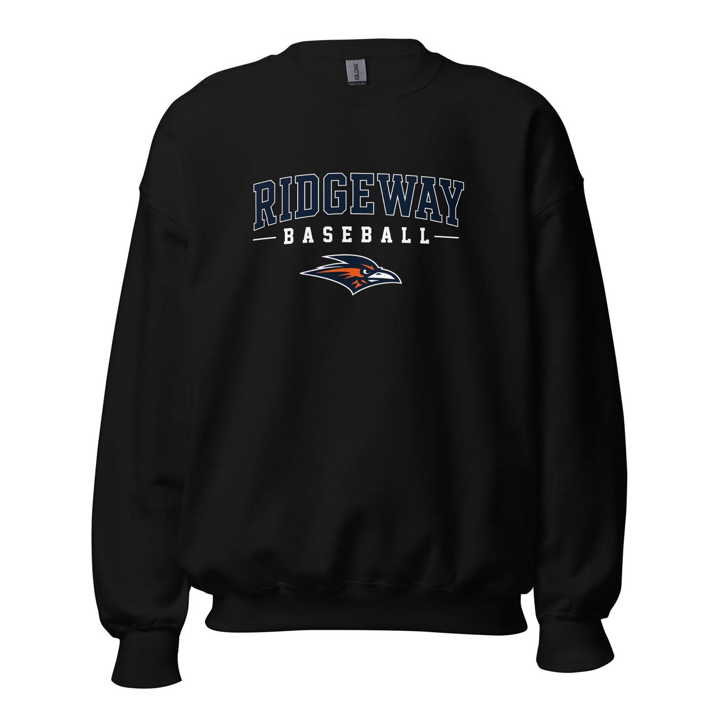 Classic | Sweatshirt | Ridgeway High School Baseball | Modern Script Logo