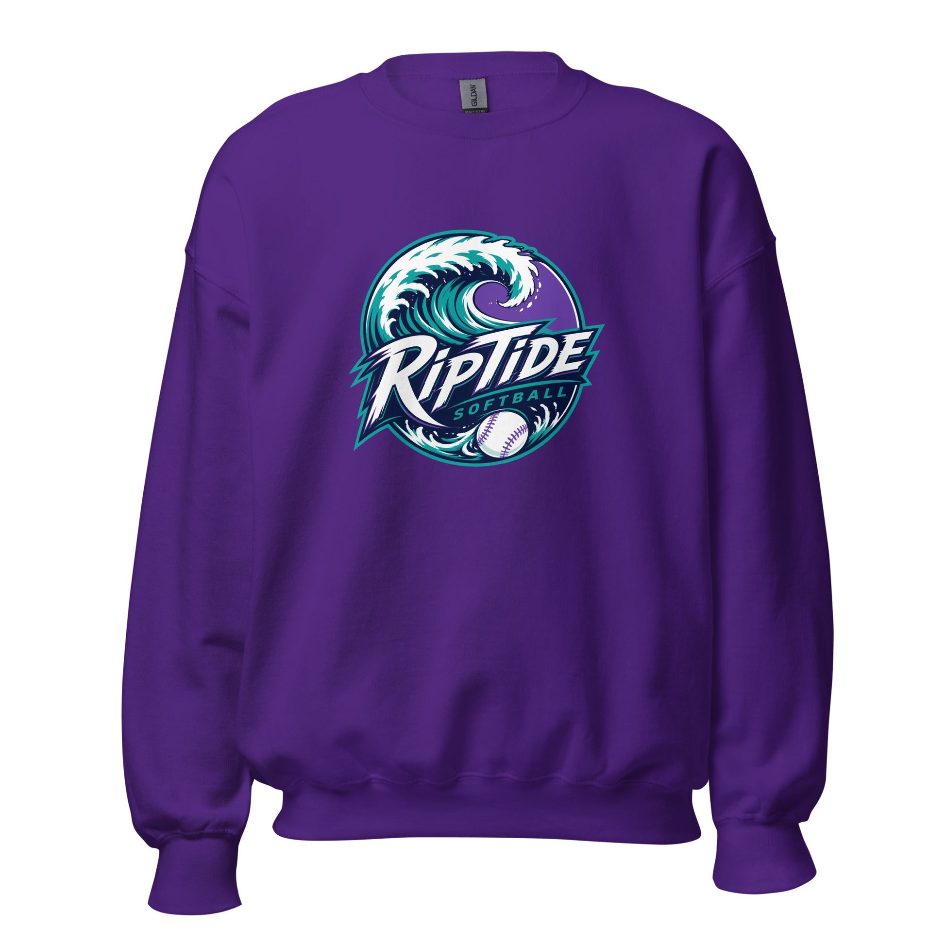 Classic | Sweatshirt | RipTide Softball | Emblem Logo