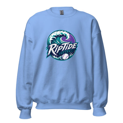 Classic | Sweatshirt | RipTide Softball | Emblem Logo