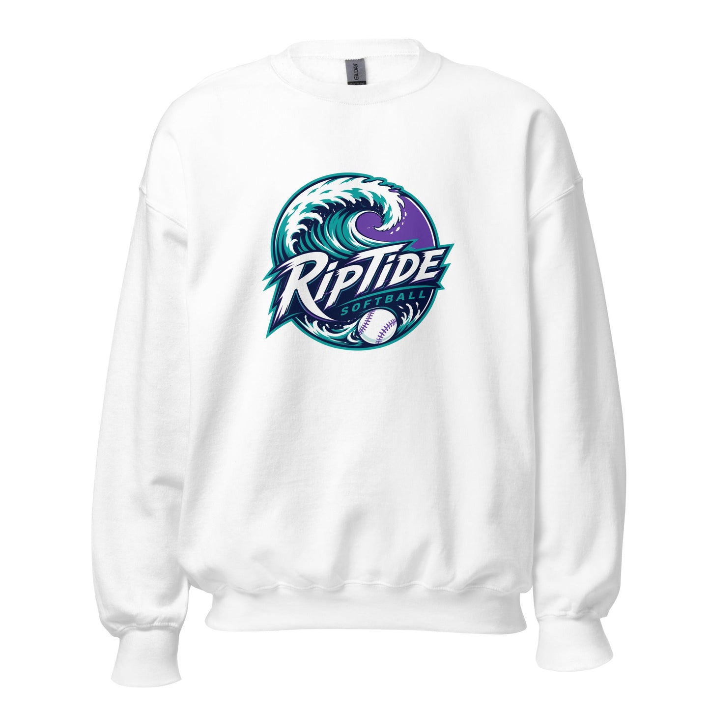 Classic | Sweatshirt | RipTide Softball | Emblem Logo