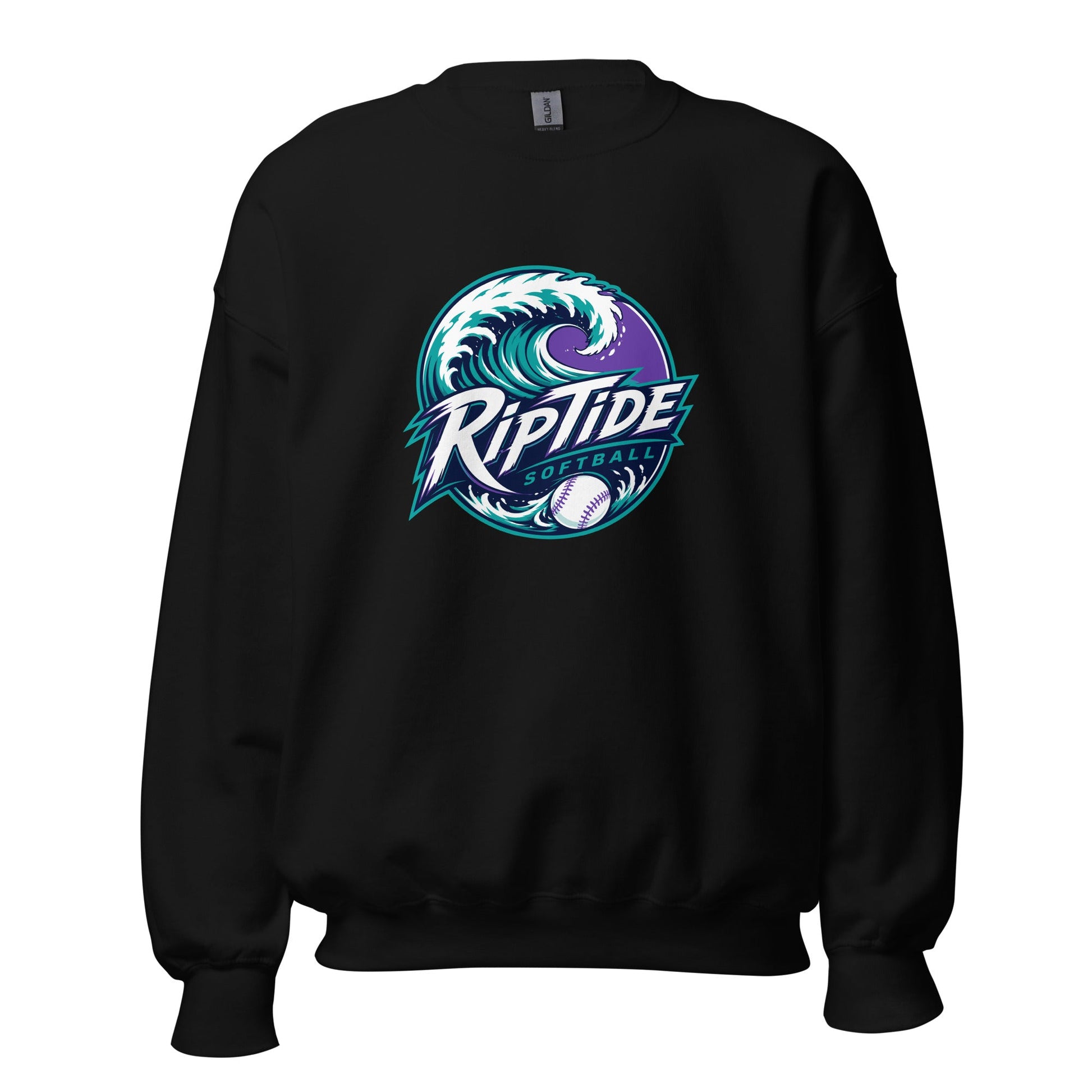 Classic | Sweatshirt | RipTide Softball | Emblem Logo