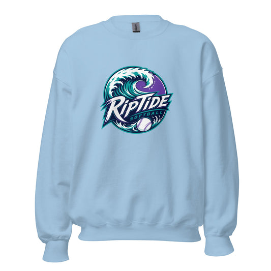Classic | Sweatshirt | RipTide Softball | Emblem Logo