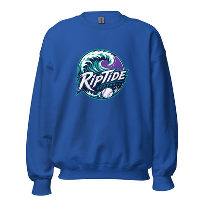 Classic | Sweatshirt | RipTide Softball | Emblem Logo