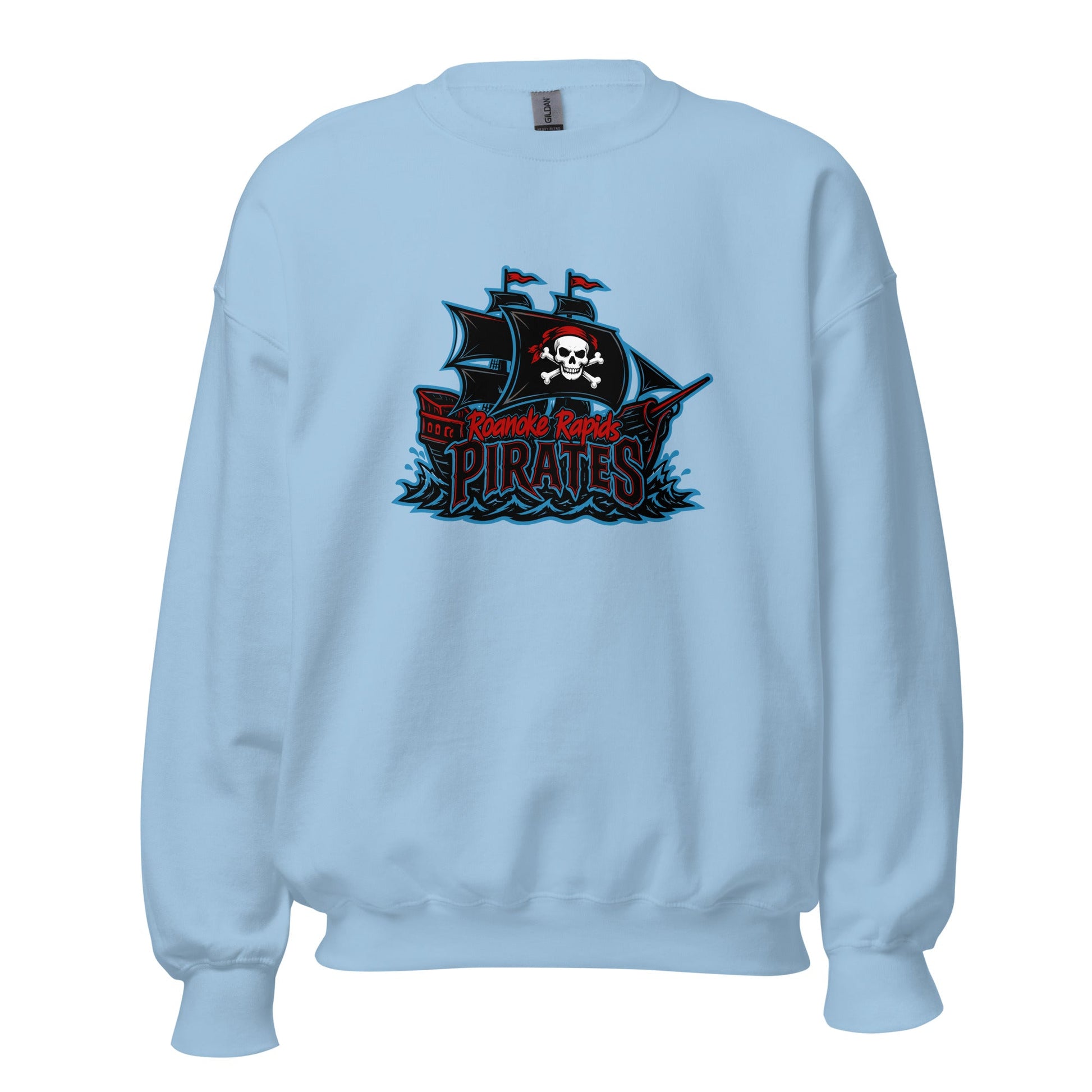 Classic | Sweatshirt | Roanoke Rapids Pirates | Black Sail Battlers Logo
