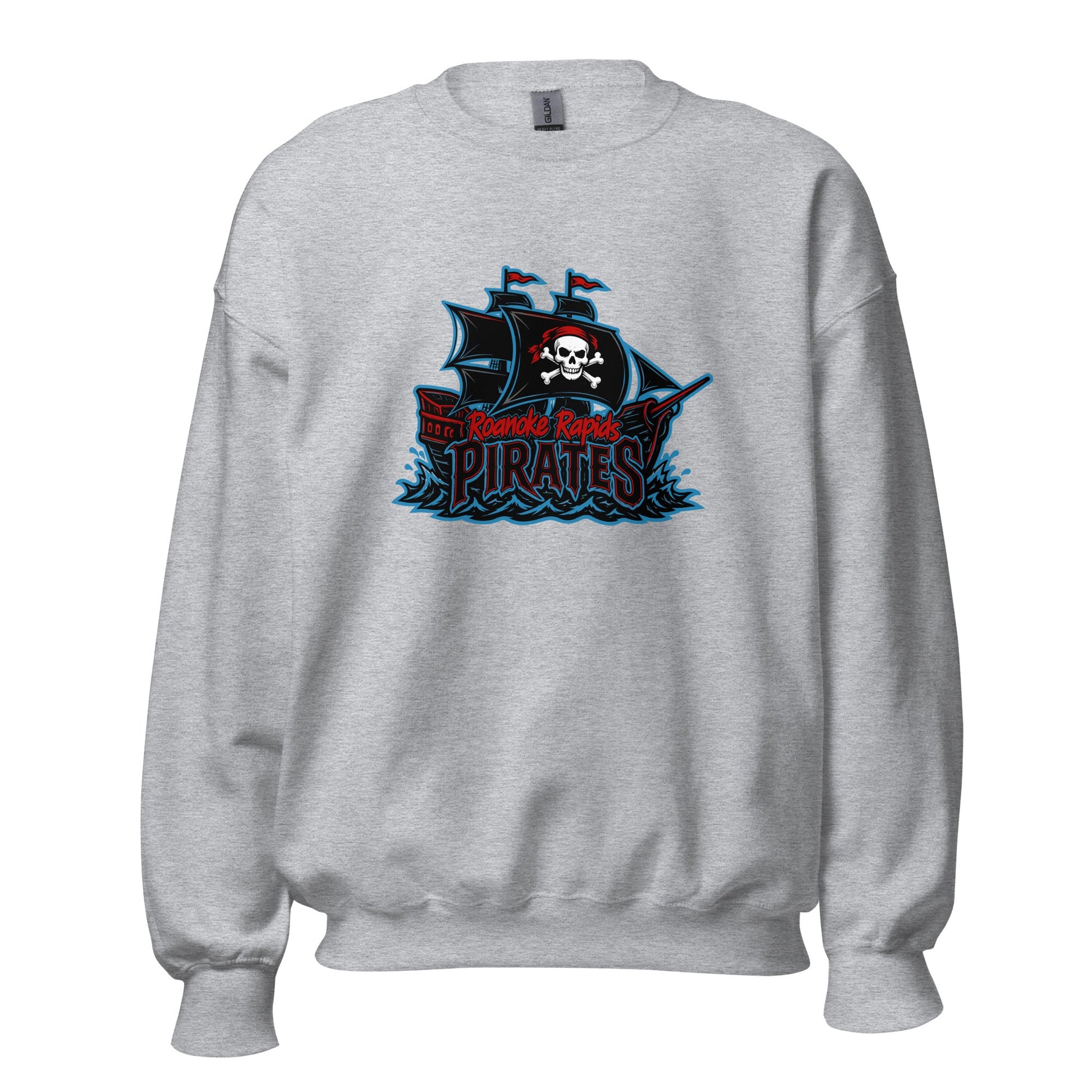 Classic | Sweatshirt | Roanoke Rapids Pirates | Black Sail Battlers Logo