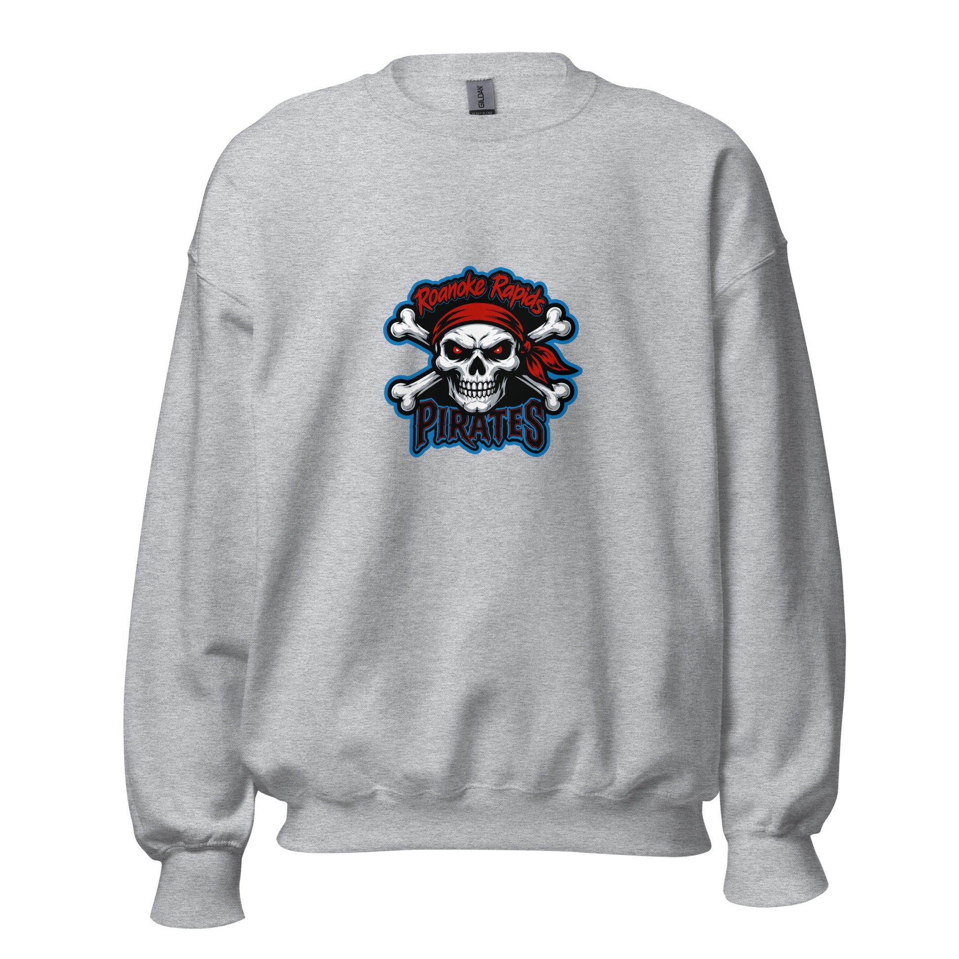 Classic | Sweatshirt | Roanoke Rapids Pirates | River Raiders Logo